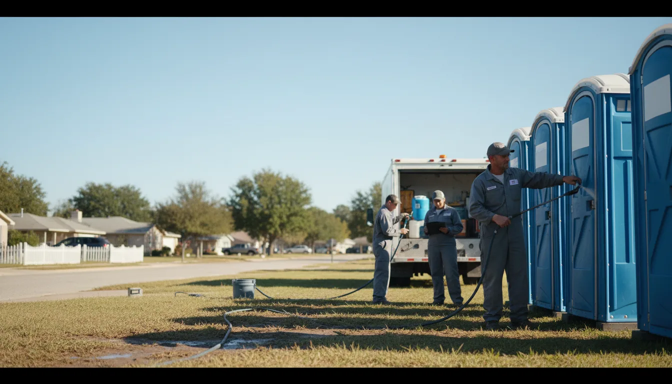 Long-Term Portable Toilet Rental in Garfield, AR near me